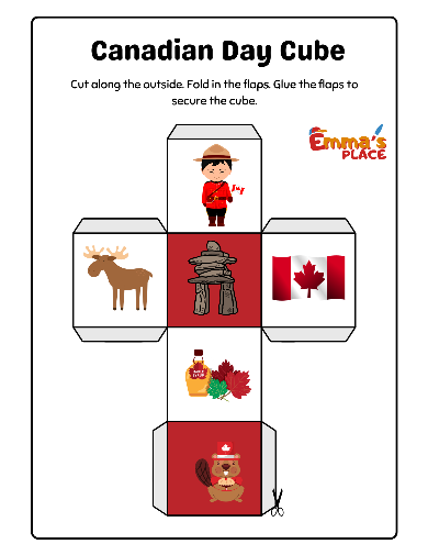 Canada Day Cube