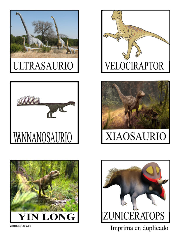 juego de memoria dinosaurio